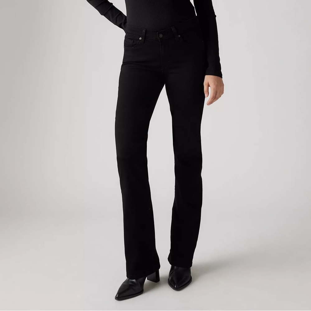 Levi's Black Classic Bootcut Jeans, sz 28 / 6